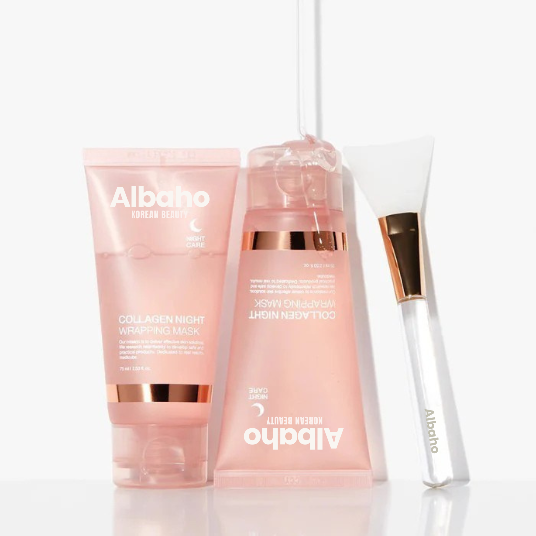 Mască de noapte cu colagen efect învăluitor