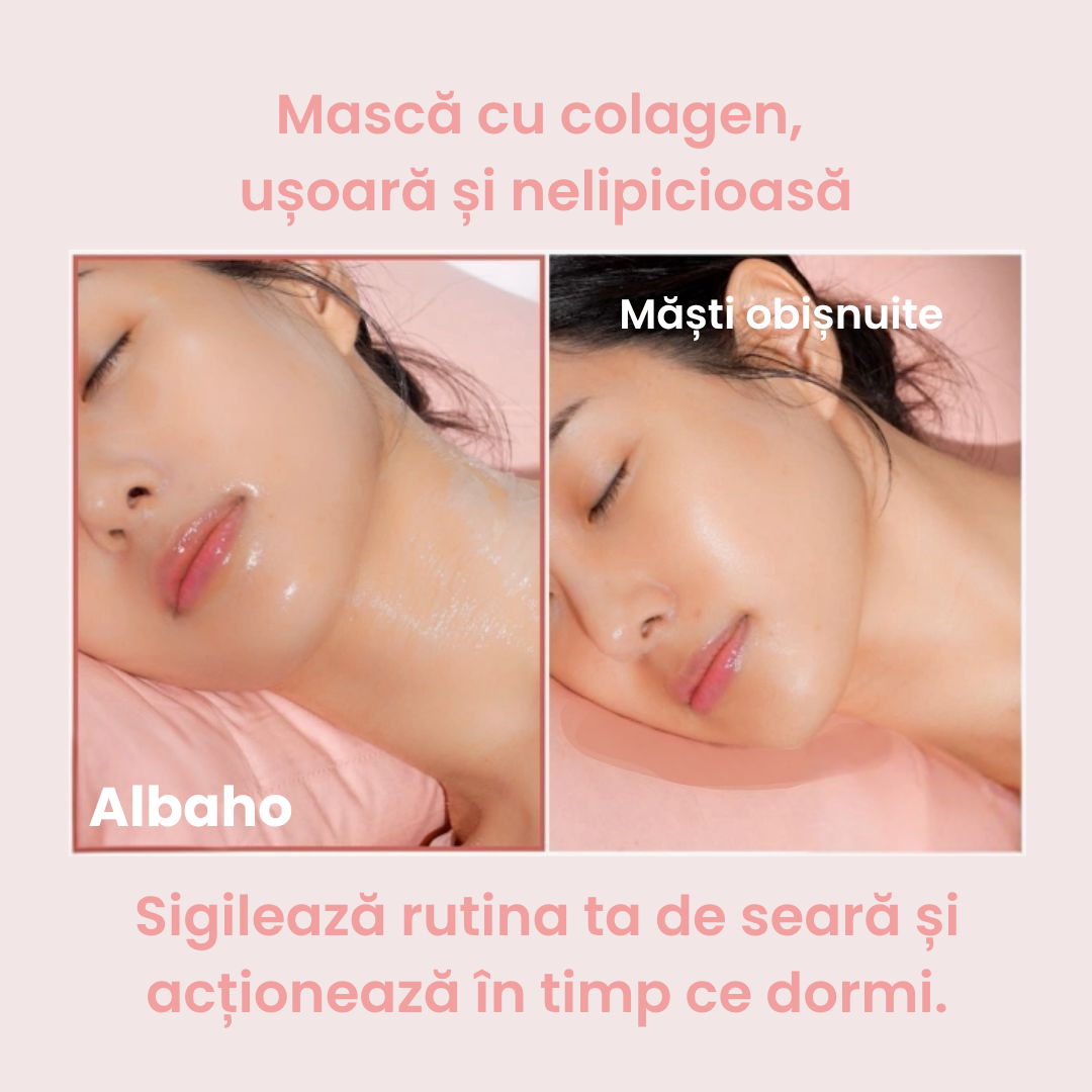 Mască de noapte cu colagen