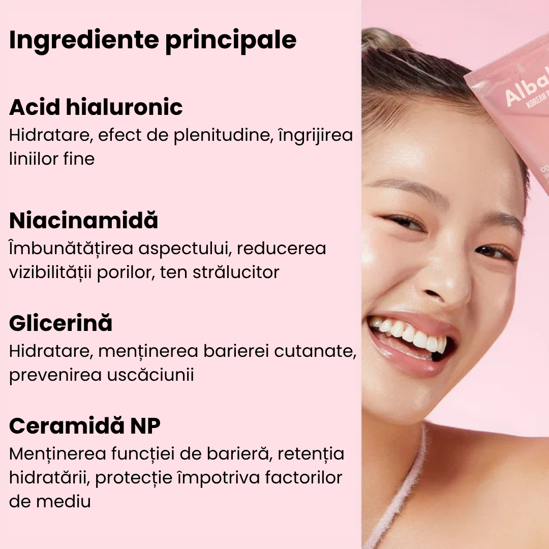 Mască de noapte cu colagen efect învăluitor