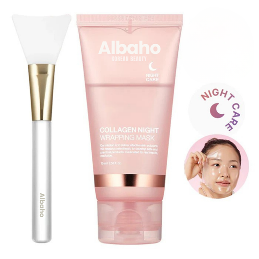 Mască de noapte cu colagen efect învăluitor
