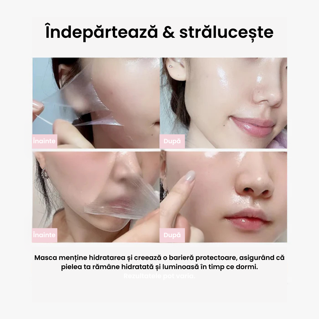 Mască de noapte cu colagen efect învăluitor