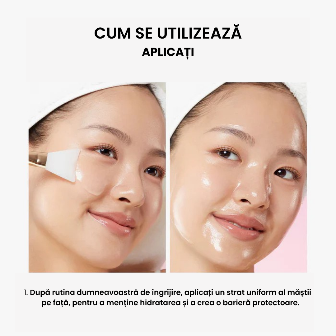 Mască de noapte cu colagen efect învăluitor