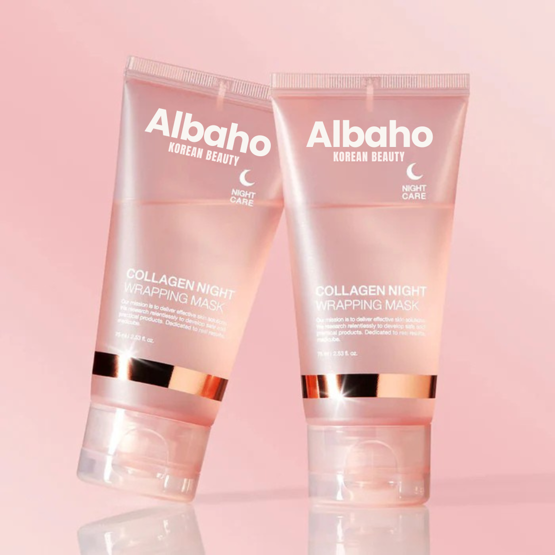 Mască de noapte cu colagen efect învăluitor